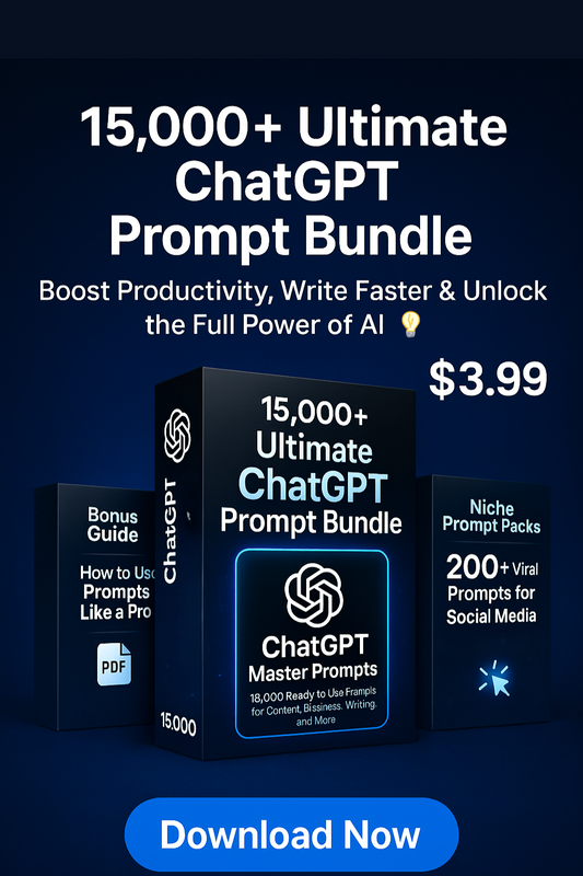 15,000 ChatGPT Prompts Pack
